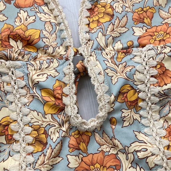 Zimmermann Crochet Keyhole One-Piece Swimsuit - Picture 2 of 8